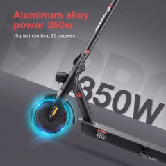 iScooter i9 Pro Electric Scooter 8.5 Inch 350W Motor 7.5Ah Battery