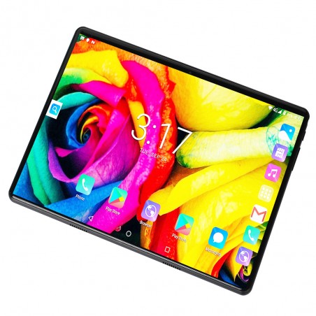 BDF S10 Tablet PC 10.1 Inch Quad Core Android EU Plug Black