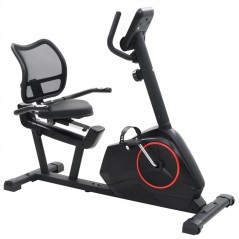 Magnetic Recumbent Exercise Bike with Pulse Measurement