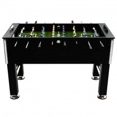 Acél asztali foci 60 kg 140x74,5x87,5 cm Fekete