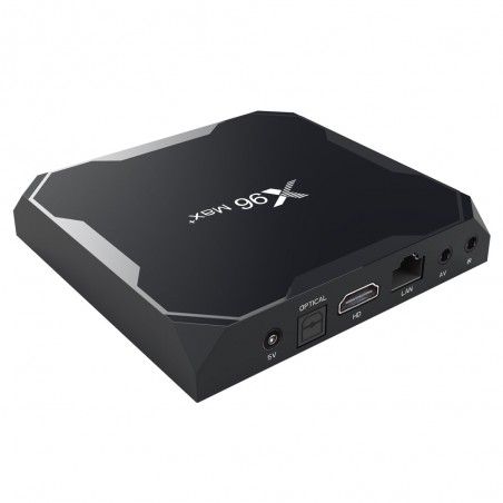 X96 MAX Plus Amlogic S905x3 Android 9.0 8K Decodificador de video TV Box 4GB/64G