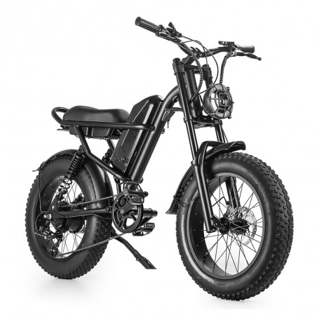 Z8 Electric Bike 20*4.0'' Fat Tire 48V 500W Motor 15Ah Battery