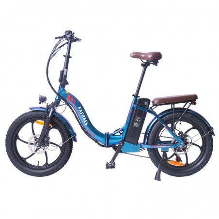 FA FREES F20 Pro Electric Bike 20 Inch 25km/h 36V 18AH 250W - Deep Blue