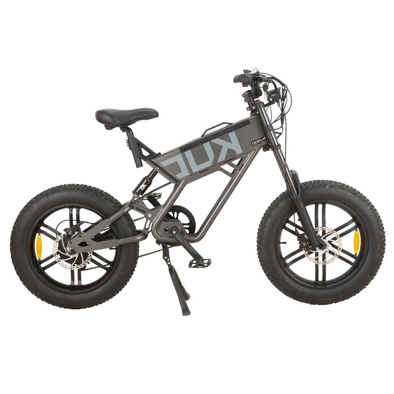 KUGOO T01 Electric Bike 20 Inch 48V 500W 38Km/h 13Ah Battery Gray