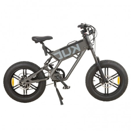 KUGOO T01 Elcykel 20 Tommer 48V 500W 38Km/t 13Ah Batteri Grå