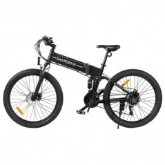 Bicicleta de Montaña Eléctrica Plegable SAMEBIKE LO26-II FT 750W Negra
