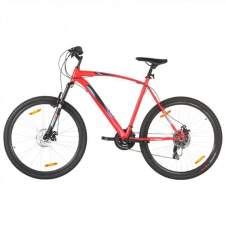 21 sebességes 29 colos mountain bike 53 cm kerék piros váz