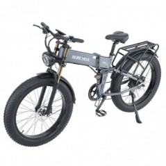 BURCHDA R5 Pro Electric Bike 26*4.0 Inch 15AH 1000W 50Km/h Speed Grey
