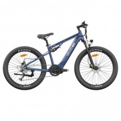 GOGOBEST GM27 elektromos kerékpár 48V 350W középmotoros kék