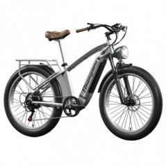Bicicletă electrică Shengmilo MX04 26 inch cu anvelopă grăsime 40Km/h 15AH 500W motor