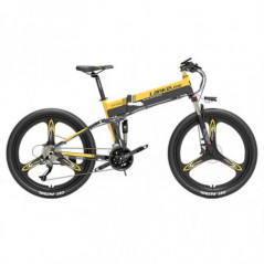 LANKELEISI XT750 Sports Version Electric Bike Yellow