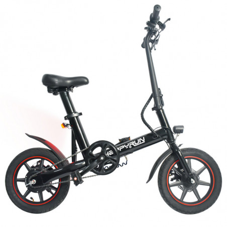 Bicicletă electrică pliabilă Happyrun HR-X40, motor de 350 W