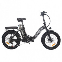 Bicicleta electrica AVAKA BZ20 PLUS 20 inch 500W 25KM/H 48V 15AH Negru