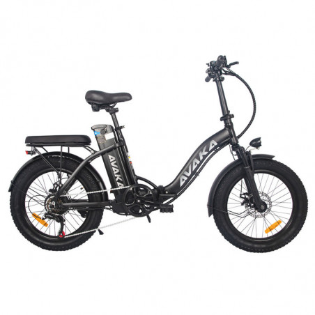 AVAKA BZ20 PLUS Elcykel 20 Tommer 500W 25KM/H 48V 15AH Sort