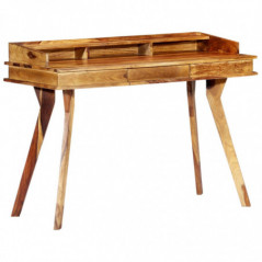 Skrivebord 115x50x85 cm Solid Sheesham Wood