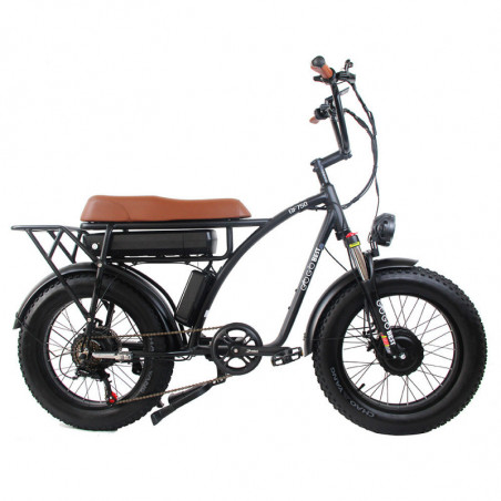 GOGOBEST GF750 elcykel 20 tommer 1000W * 2 dobbeltmotorer sort