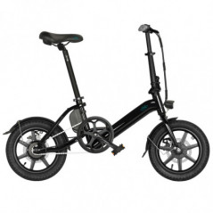FIIDO D3 Pro Folding Electric Moped Bike Max 25km/h 7.5Ah Black