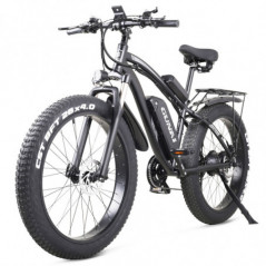 GUNAI MX02S 1000W Κινητήρας 48V 17Ah 40Km/h Ταχύτητα 26'' Ηλεκτρικό ποδήλατο Μαύρο