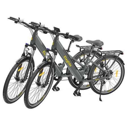 2PCS Eleglide T1 Step-Thru Bicicleta Elétrica 36V 12.5AH 250W 25Km/h - Cinza