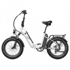 Fafrees FF20 Polar E-Bike 40km/h 500W 48V 20.8AH Διπλή μπαταρία Λευκό