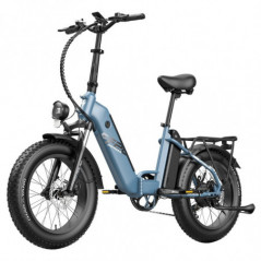 FAFREES FF20 POLAR E-BIKE 40km/h 500W 48V 20.8AH Διπλή μπαταρία μπλε μπλε μπαταρίας