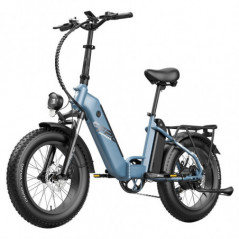 FAFRES FF20 Polar E-Bike 40 km/u 500 W 48 V 10,4 Ah dubbele accu blauw