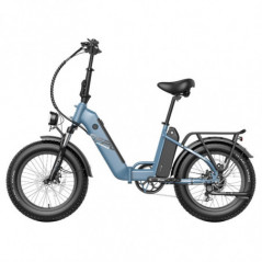 FAFRES FF20 Polar E-Bike 40Km/h 500W 48V 10.4AH Bateria Dupla Azul