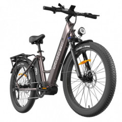 GOGOBEST GF850 elektrische fiets 500W middenmotor 32 km/u 2*10,4 Ah paars