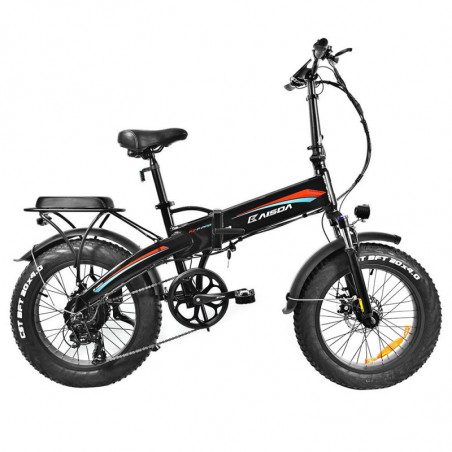 Bicicleta eléctrica KAISDA K2P PRO 20 pulgadas 750W Motor Bafang 15AH 25Km/h Rojo Azul