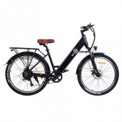 Bicicleta eléctrica BEZIOR M3 26 pulgadas 48V 500W motor 32Km/h 10.4Ah negro