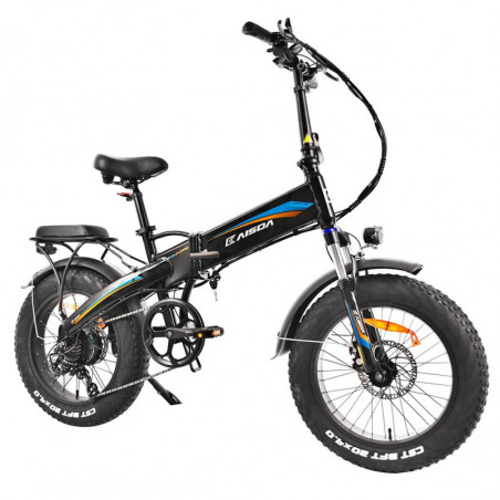 Bicicleta electrica KAISDA K2P PRO 20 inch 750W 15AH 25Km/h Negru Rosu