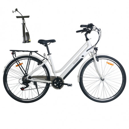 Bicicleta Elétrica GOGOBEST GM28 36V 350W Motor Branco