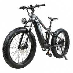 Bicicleta Elétrica Samebike RS-A08 48V 17AH 35Km/h 750W Preta