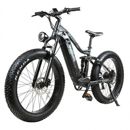 Samebike RS-A08 48V 17AH 35 km/u 750 W elektrische fiets zwart