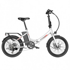FAREES F20 Lekki rower elektryczny 20 cali 250 W 36 V 14,5 Ah 25 km/h Prędkość Biały