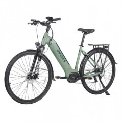 FAFREES FM9 City Ebike 700C Tire 25Km/h 36V 15AH 250W Mid-Motor Green