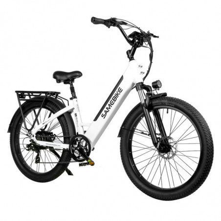 Elektrokolo Samebike RS-A01 26" 750W, baterie 14AH bílá