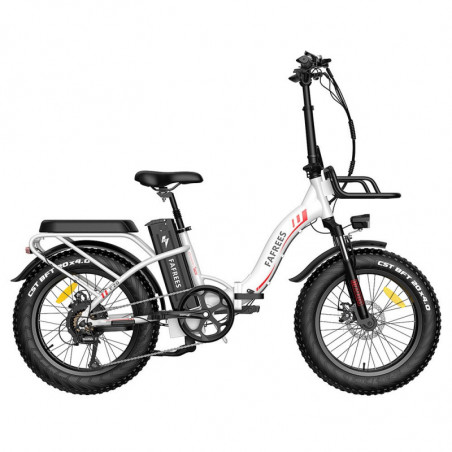 FA FREES F20 Max Electric Bike 20in 25km/h 48V 22,5AH 500W Motor White