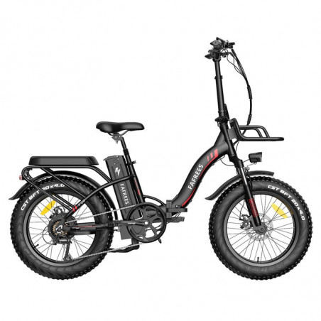 FA FREES F20 Max Elcykel 20in 25Km/h 48V 22,5AH 500W Motor Svart