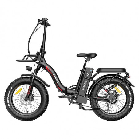 FA FREES F20 Max Elcykel 20in 25Km/h 48V 22,5AH 500W Motor Svart