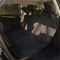 Capa para assento de carro para animais de estimação 148x142 cm preta