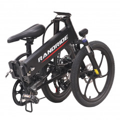Bicicleta Elétrica 500W RANDRIDE YA20 40Km/H 12,8Ah