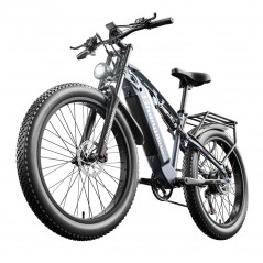 Bicicletta elettrica Shengmilo MX06 bianca 26 pollici 500W 42Km/H 17,5Ah