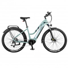 Ηλεκτρικό ποδήλατο FAREES FM8 Pro Πνευματικά ελαστικά 27,5 ιντσών Πράσινο