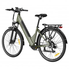 Bicicletă electrică FAFREES F28 Pro 27,5*1,75 inci Anvelope pneumatice verde