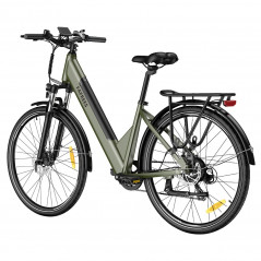FAFREES F28 Pro Electric Bike 27.5*1.75 Inch Air Tires Green
