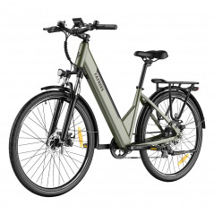 FAFREES F28 Pro Electric Bike 27.5*1.75 Inch Pneumatic Tires Green