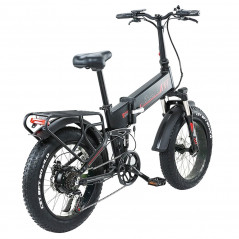 RANDRIDE YX20 Electric Bike 1000W Motor 45Km/H 48V 17Ah Spoke Wheels