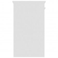Hvidt Skrivebord 90X45x76 cm Spånplade