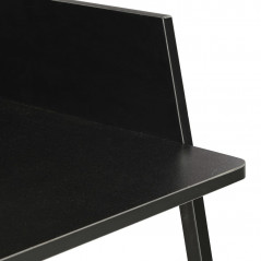 Schwarzer Schreibtisch 90 x 60 x 88 cm